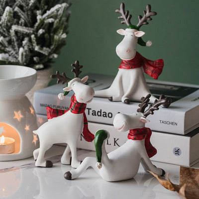 Bookcase Elk Decoration Wedding Gift